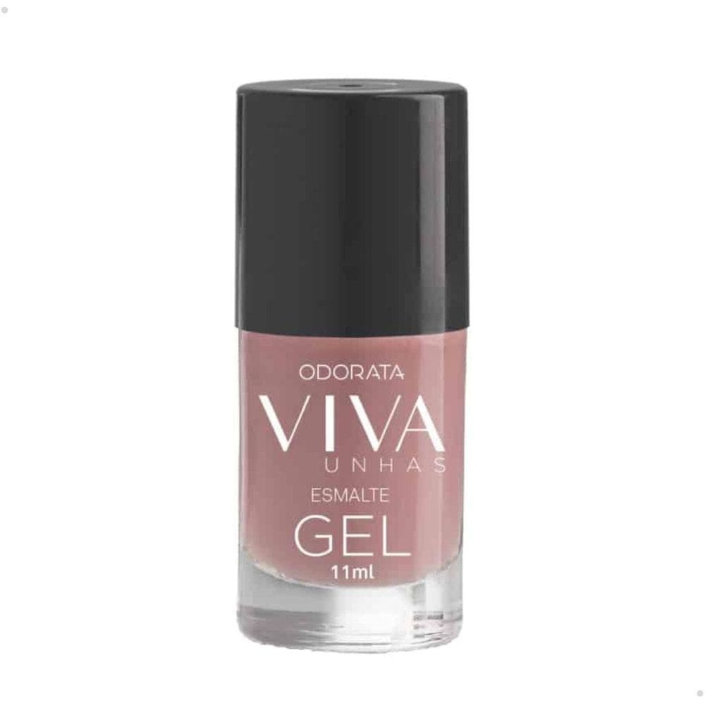 Esmalte Em Gel Renda Chic Rosado Cremoso Não Precisa Cabine