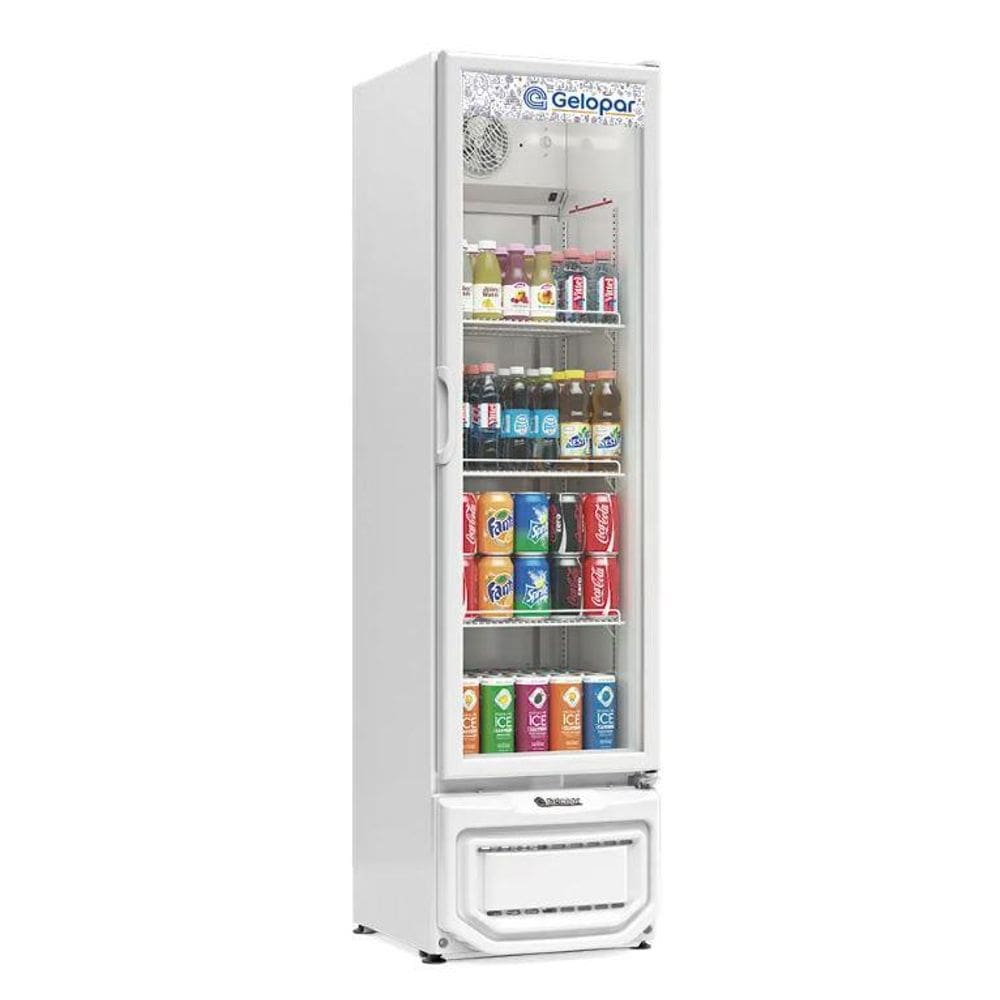 Refrigerador Vertical Conveniência Turmalina 228 litros Placa Fria GPTU-230/BR/220V - Gelopar