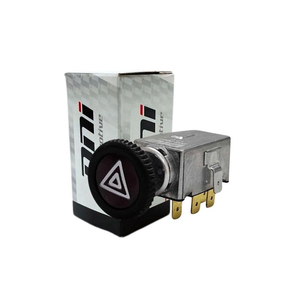 Botão Pisca Alerta Para Brasilia 7 Terminais Luz Emergencia