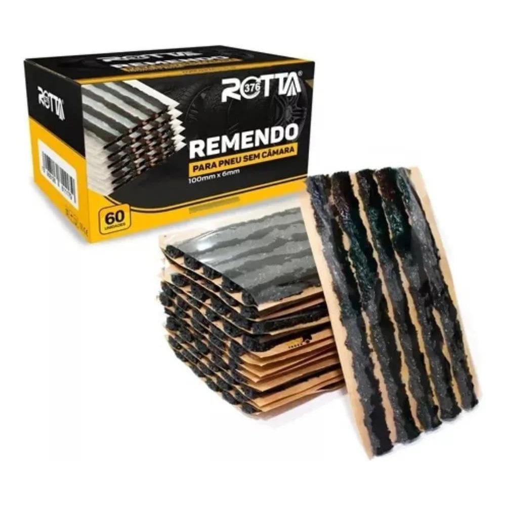 2X Refil Pneu Remendo Macarrão 6Mm Jet - Semelhante Vipal