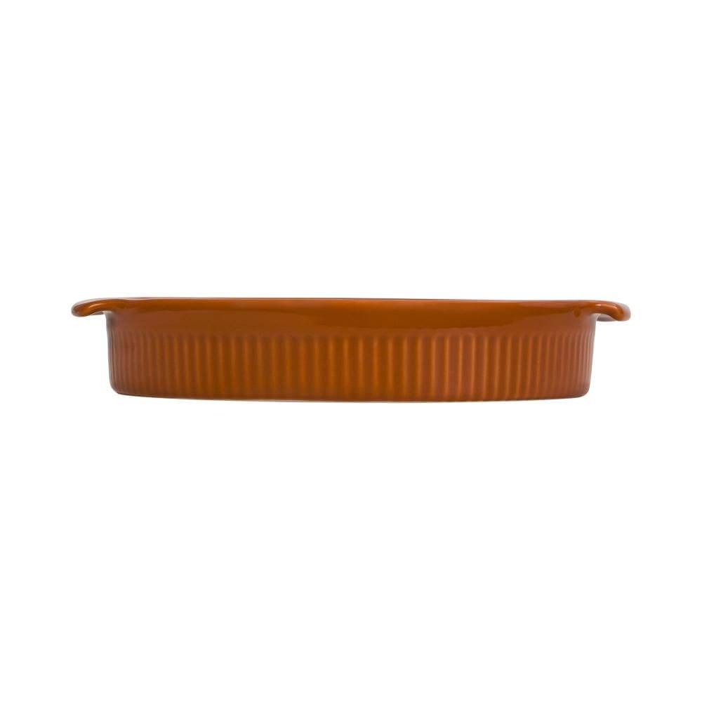 Forma Redonda Diâmetro 21 cm Laranja Germer Porcelanas
