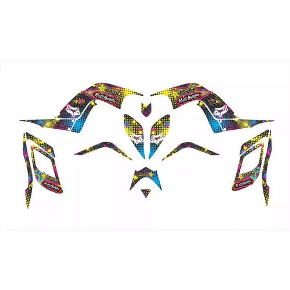 Adesivos Quadriciclo Compatível Raptor 700 Rockstar 0,60