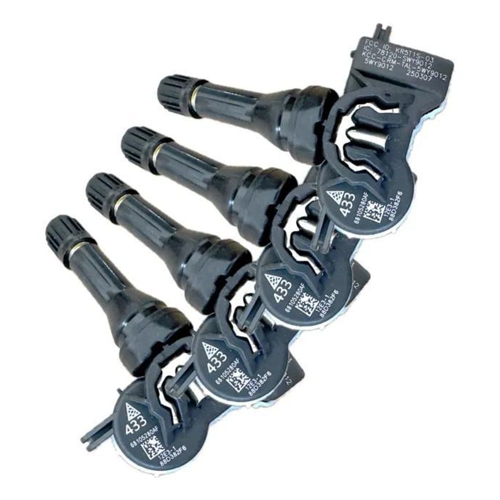 2X Sensor Pressão Pneu Jeep Compass Renegade Toro Fiat  4 Un