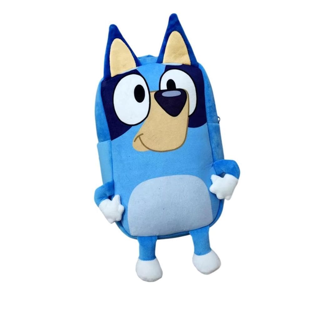Mochila Infantil Bluey De Pelucia Disney Escolar Passeio Top
