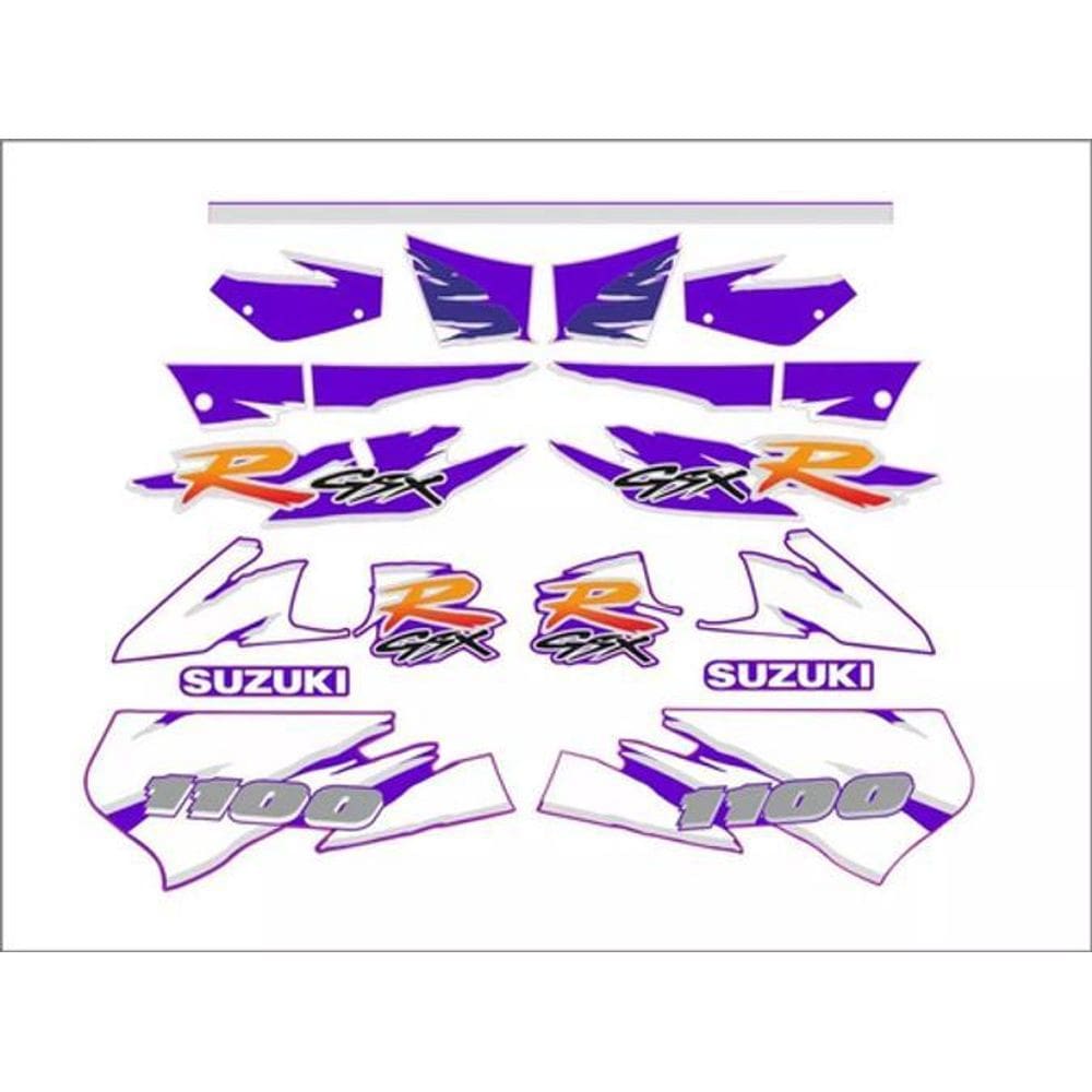 Kit Adesivos Suzuki Gsxr 1000
