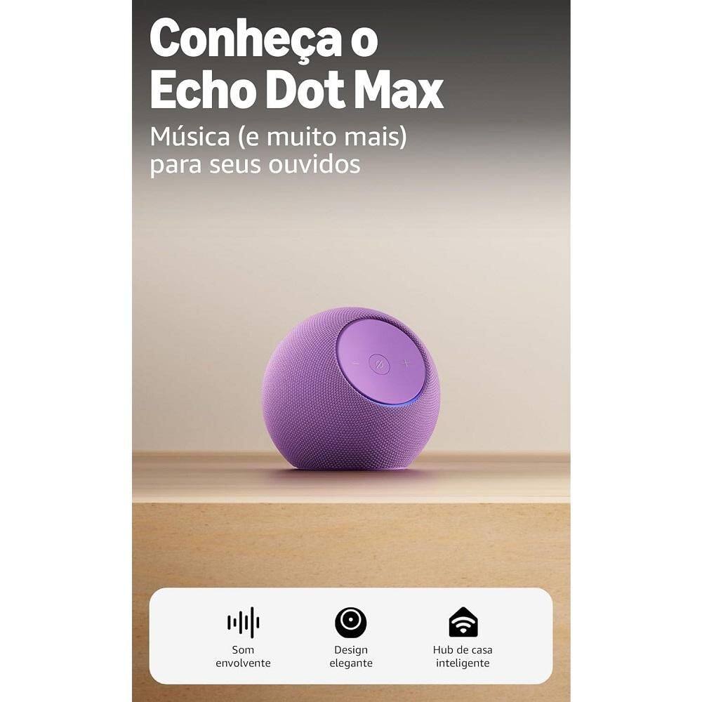 Amazon Echo Dot Max, Smart Speaker | Ponto