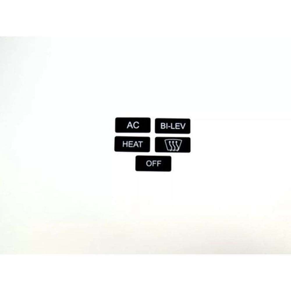 Kit Adesivos Ar Condicionado Volkswagen Gol Parati Saveiro