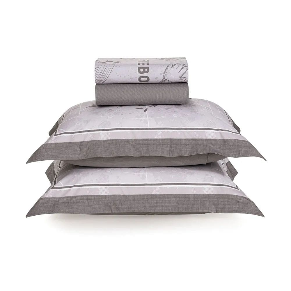 Jogo de Cama Infantil 200 Fios - Campeonato - Casal - Karsten