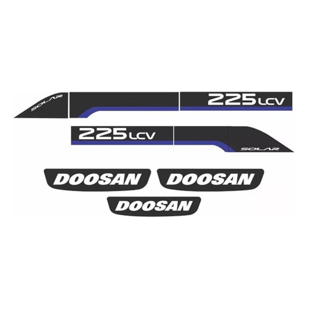 Kit Adesivos Doosan 225 Lcv