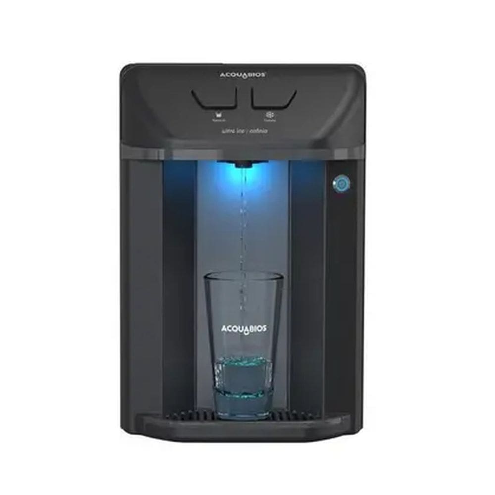Purificador De Agua Acquabios Ultra Ice Preto/ Onix C/ Ozonio Classe A 220V