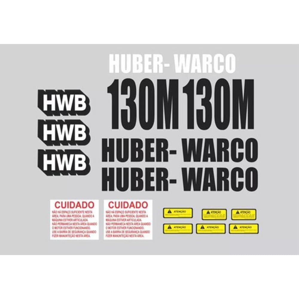 Kit Adesivos Huber- Warco 130 M
