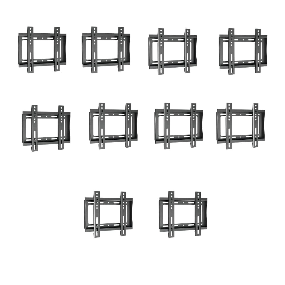 Kit 10 Suporte Tv Fixo Parede Universal Tvs 14 A 55 Polegada