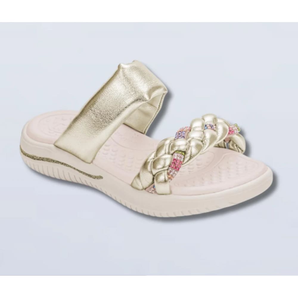 Sandália Infantil menina Kidy Fly Ouro