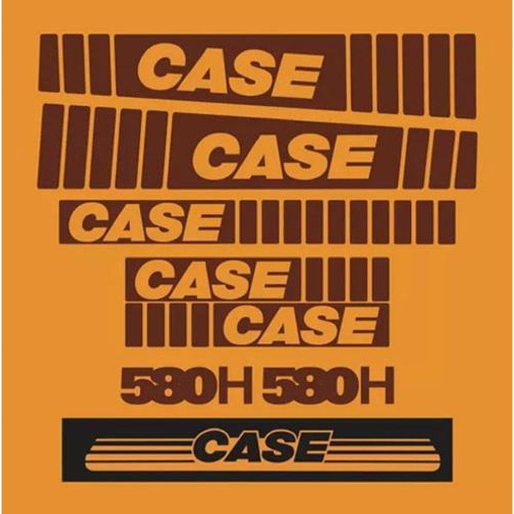 Kit Adesivo Case 580 H