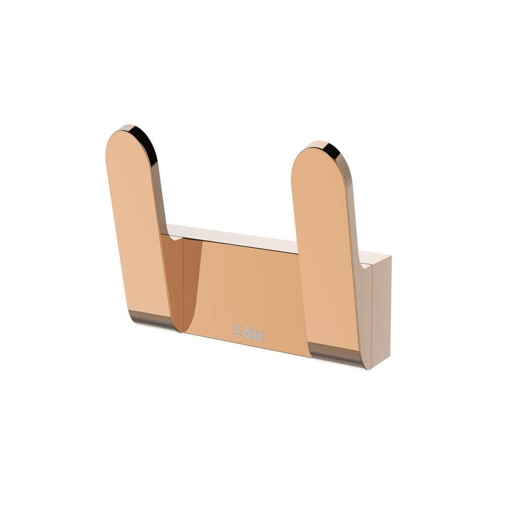 Cabide Duplo Dax Iguaçu Rose Gold Dax-2062-ig-rg