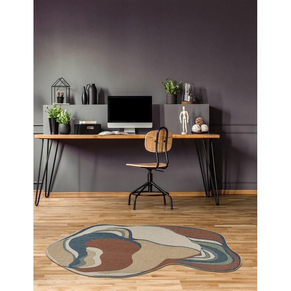 Tapete Egípcio Orgânico Onega 140x200cm  - Desenho 01