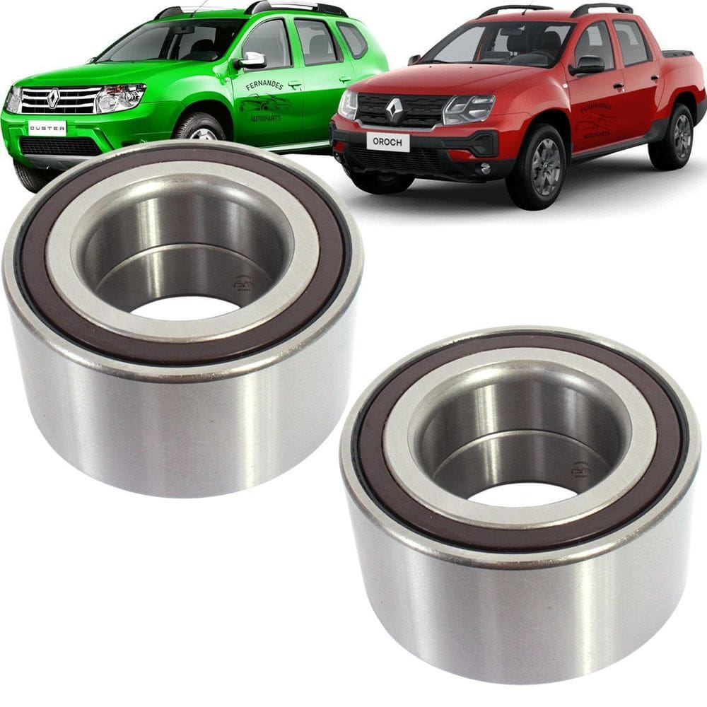 Par Rolamento Roda Traseira Dianteira Renault Oroch Duster