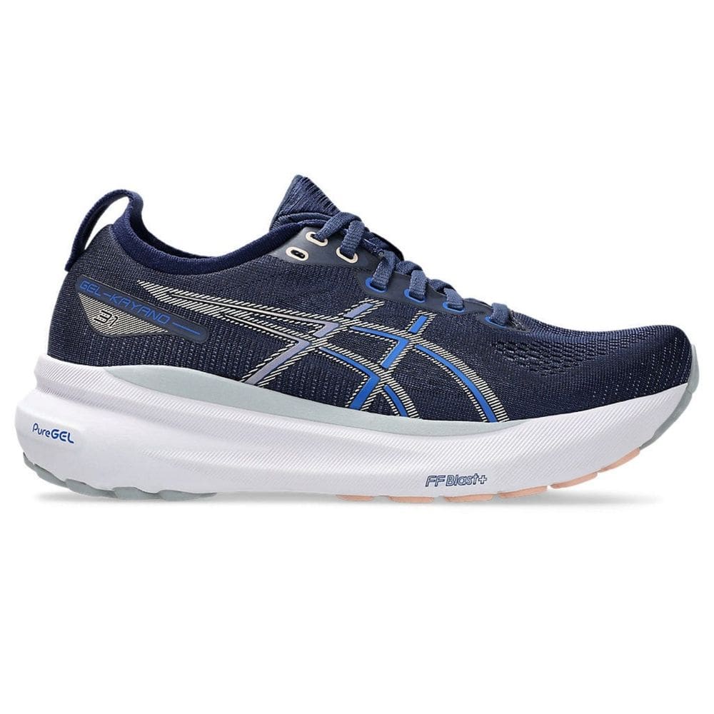 Tênis Asics Gel Kayano 31 Feminino - Azul+Prata