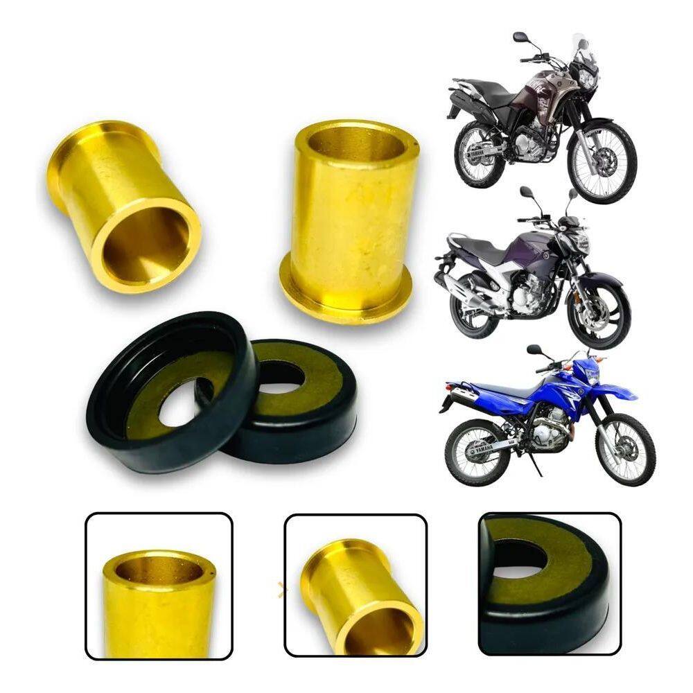 2X Bucha Balança Bronze Xtz 125 Xtz 150 Crosser Lander 250