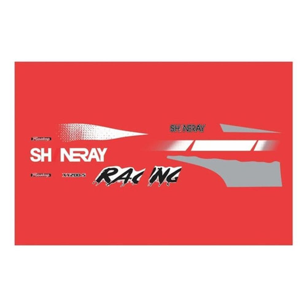 Kit Adesivos Shineray Xy 200 Moto Vermelho Ny2005