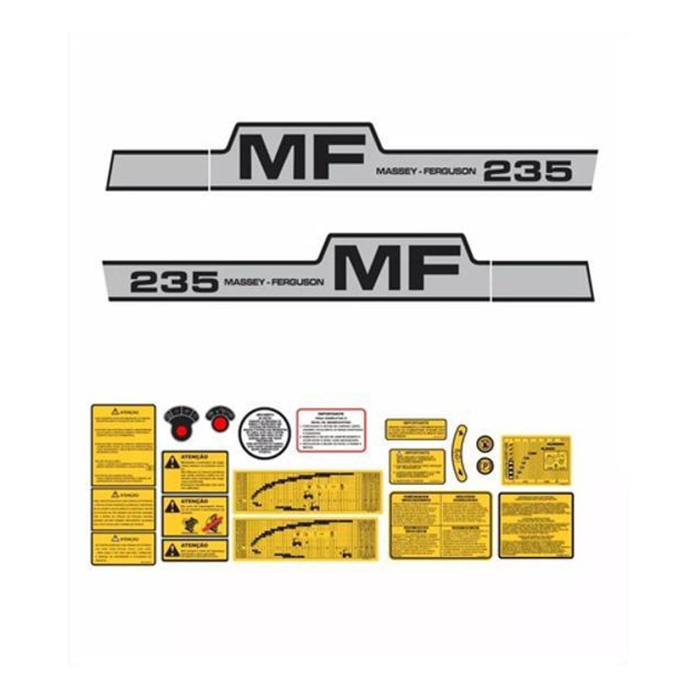 Kit Adesivos Massey-Ferguson Mf 5290 Advanced