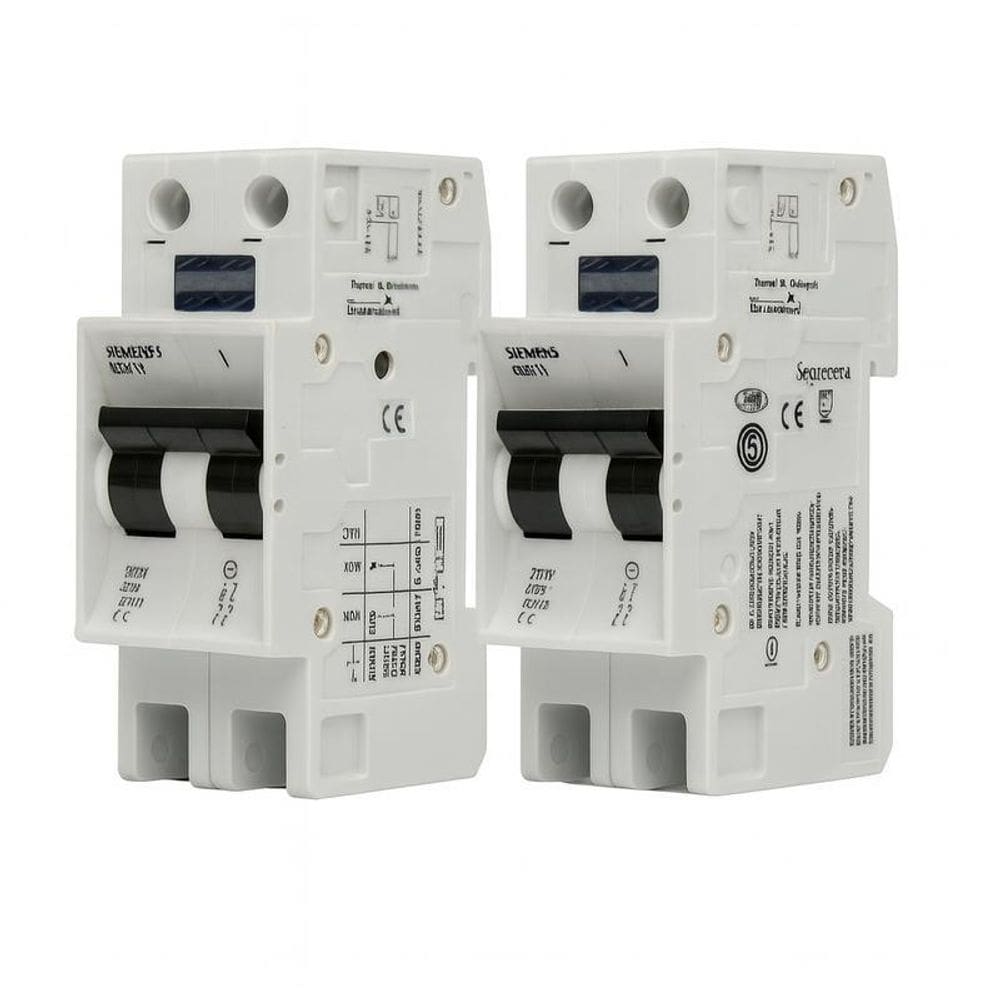 Kit 2 Disjuntores Bipolar Siemens Curva B 32A 2 Pólos