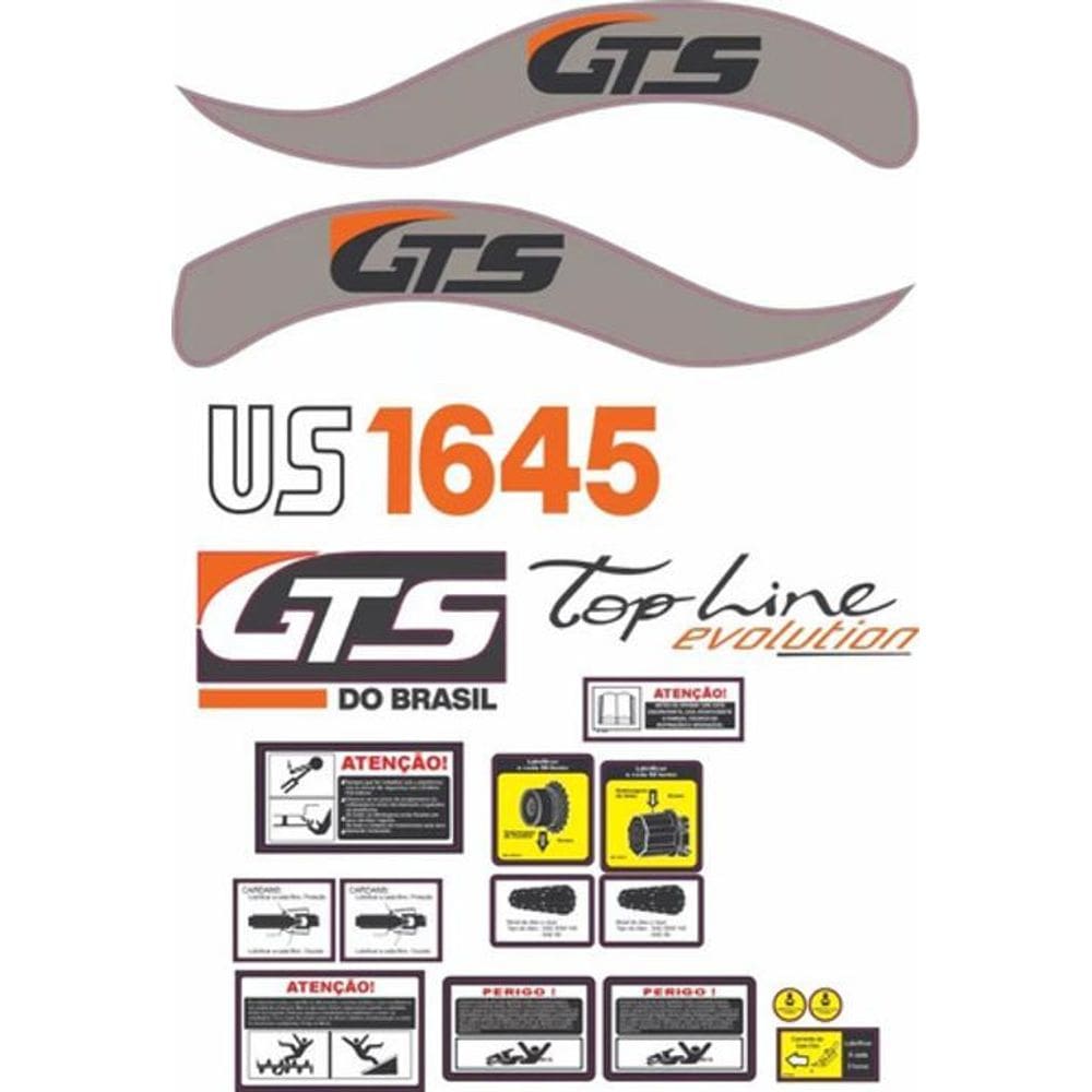 Kit Adesivo Gts 1645