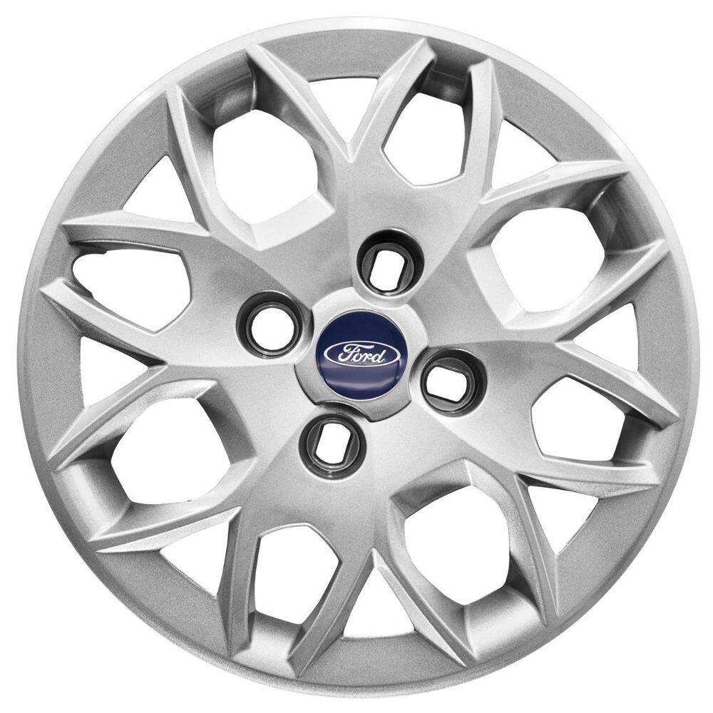 Jogo 4 Calotas Aro 14 Ford Ka E Ka Sedan 2015 16 17 18 Prata
