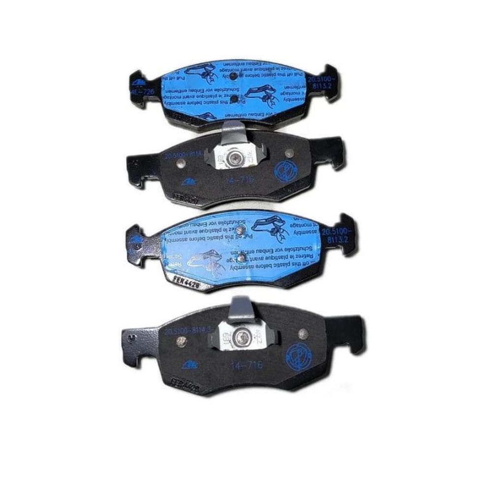 Fiat Doblo Jogo De Pastilhas Freio Dianteira Genuíno