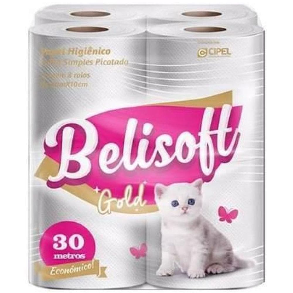 MP - Rolo De Papel Higie nico Belisoft Gold F