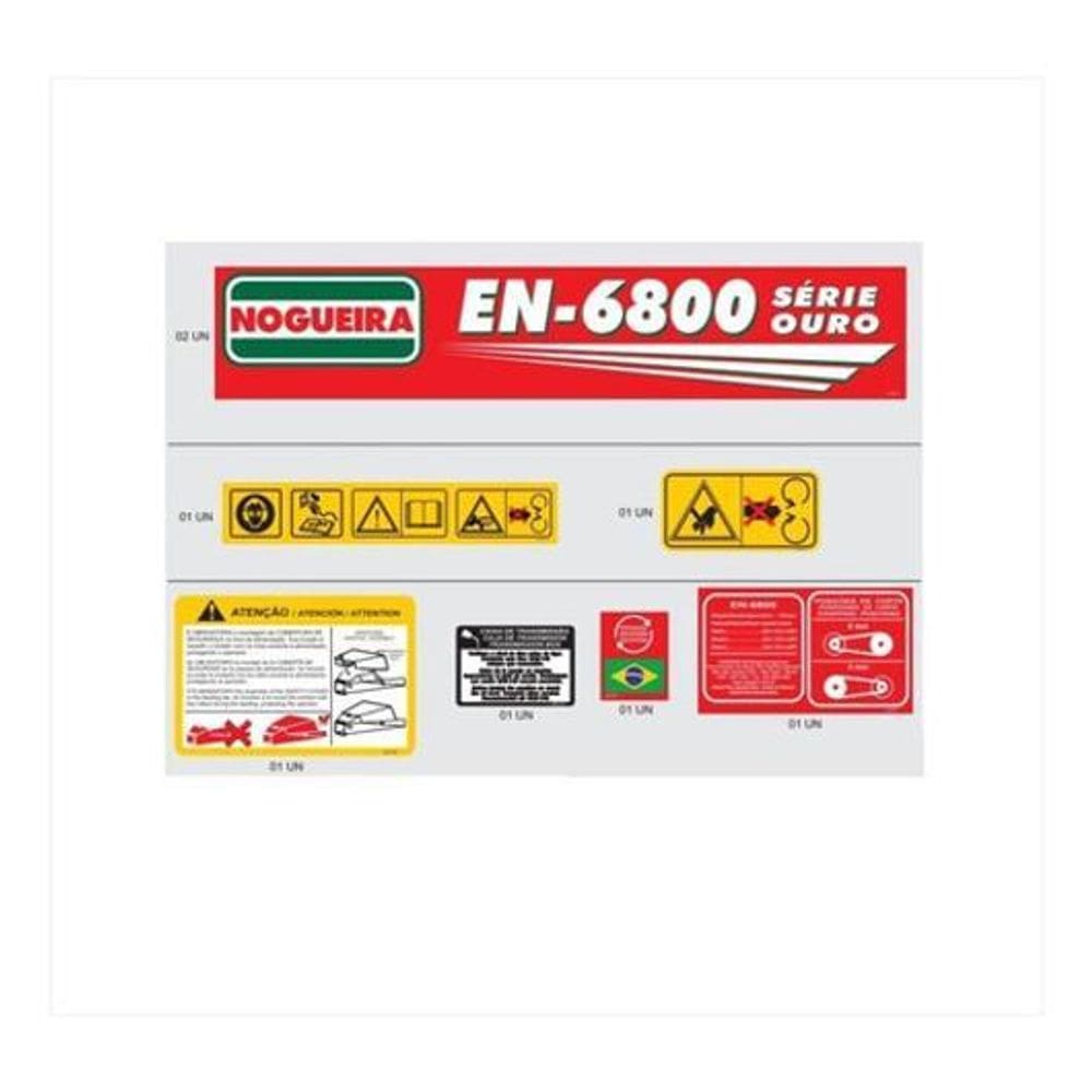Kit Adesivo Ensiladeira En-6800