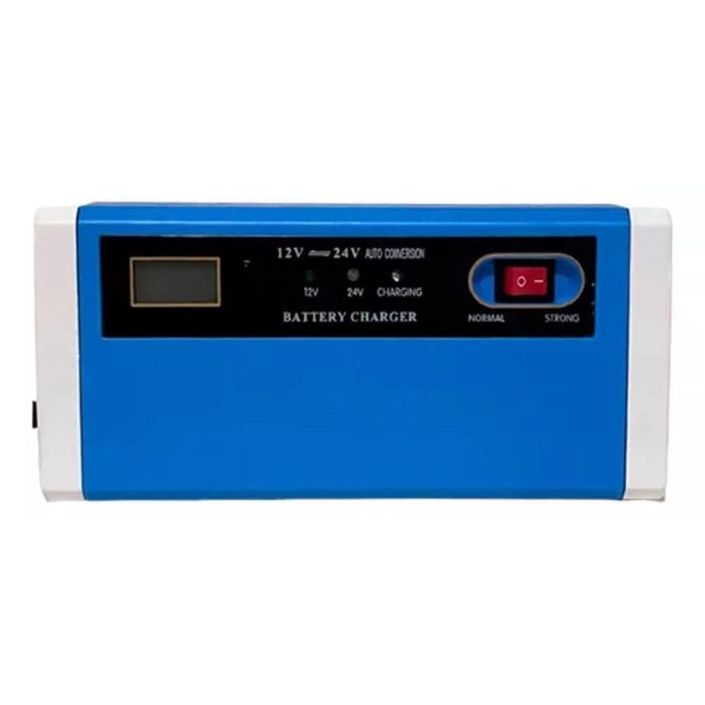 Carregador De Bateria Carro 12V Á 24V 10Ah