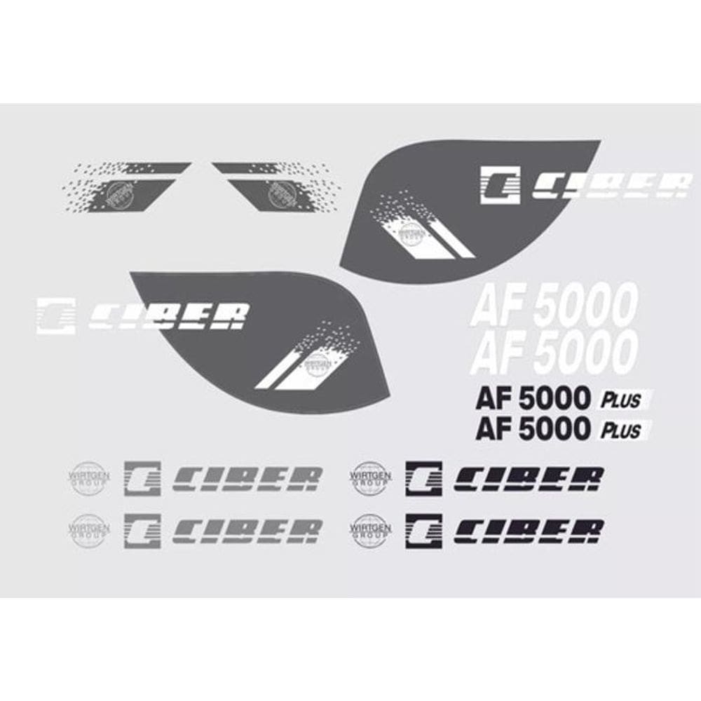 Kit Adesivos - Ciber Af 5000 Plus