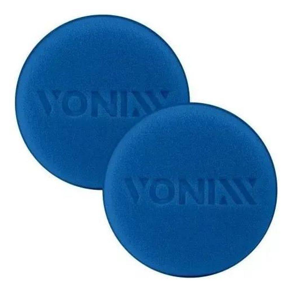 2X Kit 2 Aplicador De Espuma Vonixx Para Ceras Hidratantes