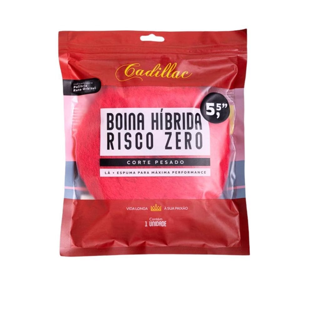 Boina Lã Corte Pesado Risco Zero 5,5 S/ Interface Cadillac