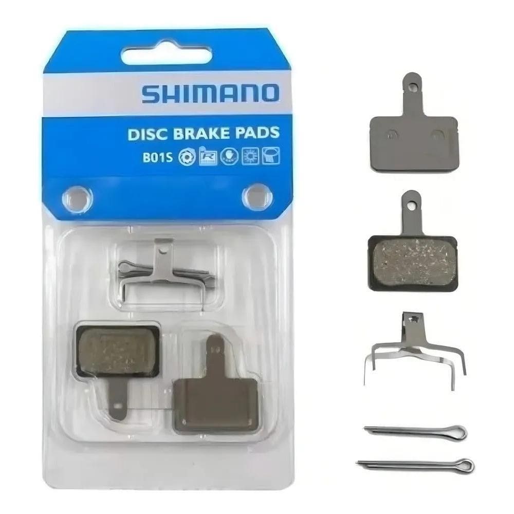 2X Pastilha Shimano B01S Resina Freio Disco Bicicleta/Origin
