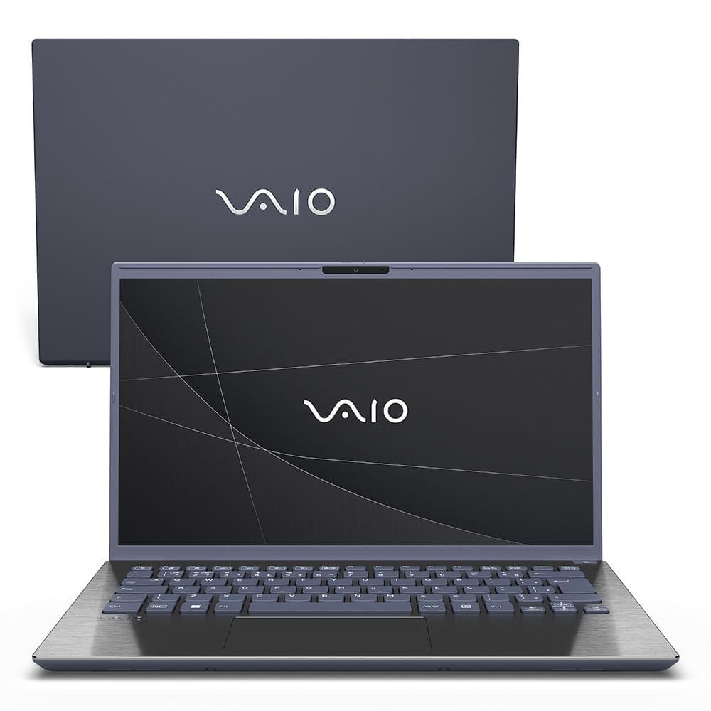 Notebook VAIO® F14 Intel® Core i5-1334U Windows 11 Home 16GB RAM 512GB SSD 14`` Full HD IPS com Fingerprint Cinza Escuro