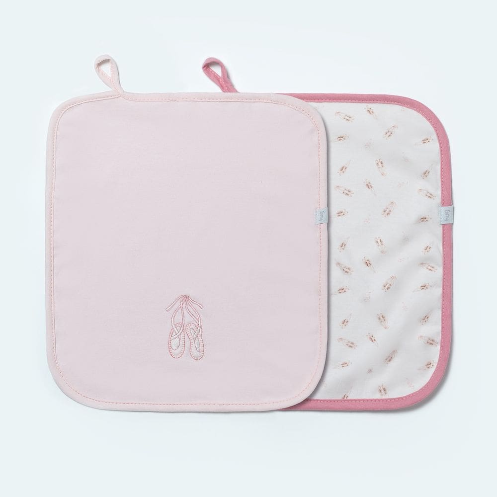 Conjunto de Babadores Made Of Magic - Rosa Magia - 2 Unidades - Hug