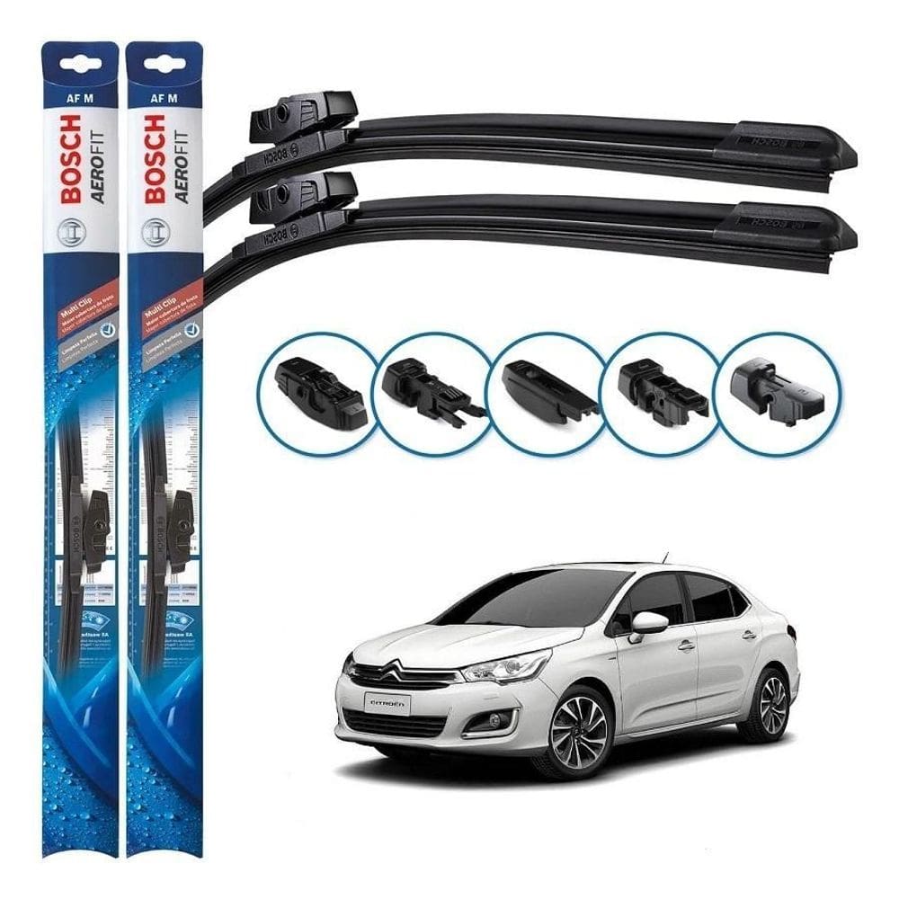 Palheta Bosch Dianteira C4 Pallas 2007/18 Multiclip Aerofit