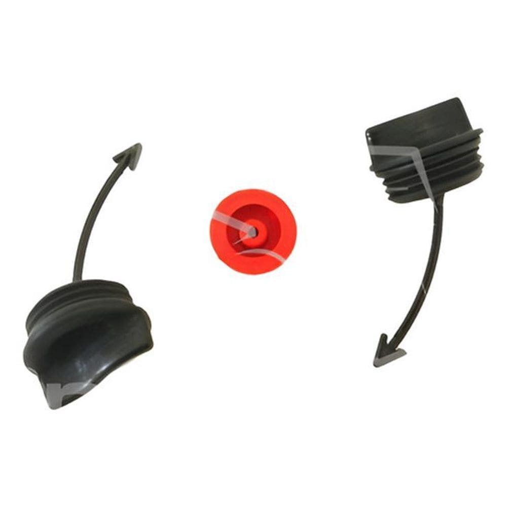 Kit 1 Capa Do Botão Partida E 2 Bujão Do Casco Gti 4 Tec