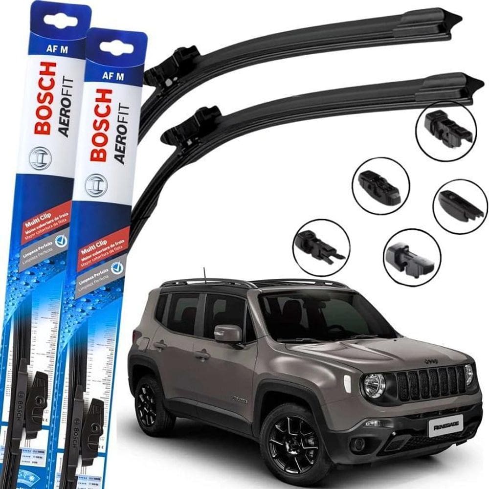 Palheta Bosch Parabrisa Renegade 2015/2022 Multiclip Aerofit