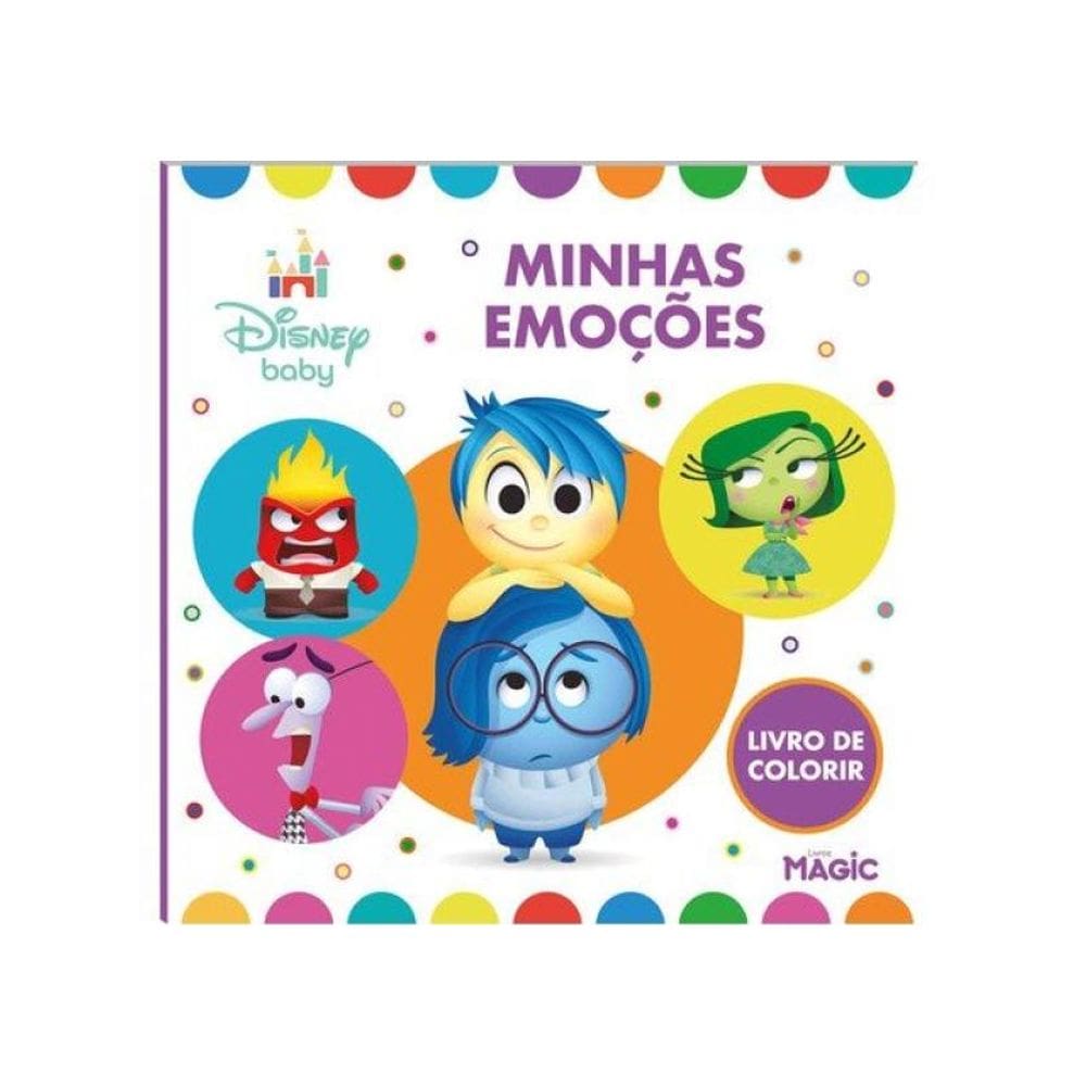 Minhas Emoções - Divertida Mente Para Colorir