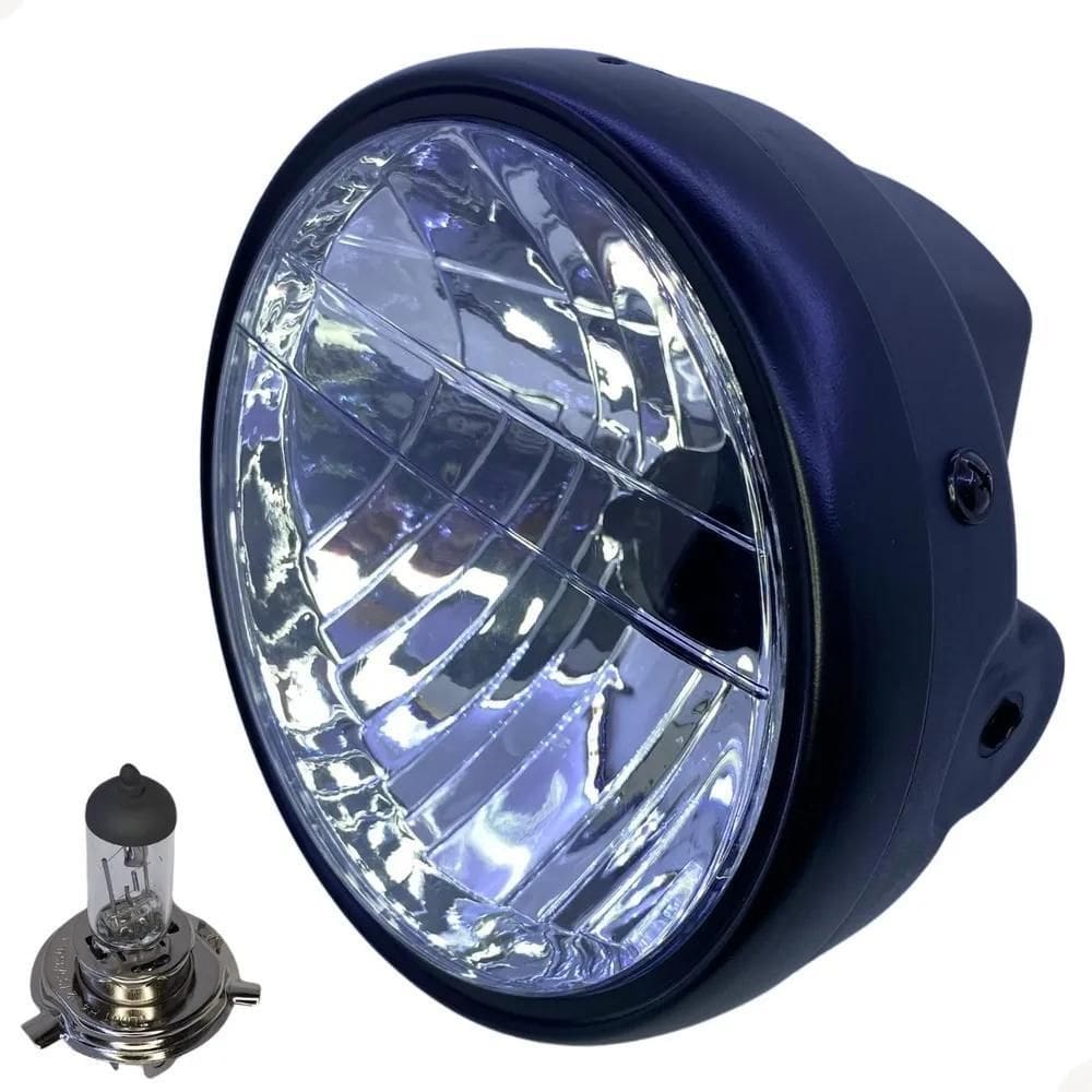 MP - 2X Kit Farol Completo   Lampada Fan 125