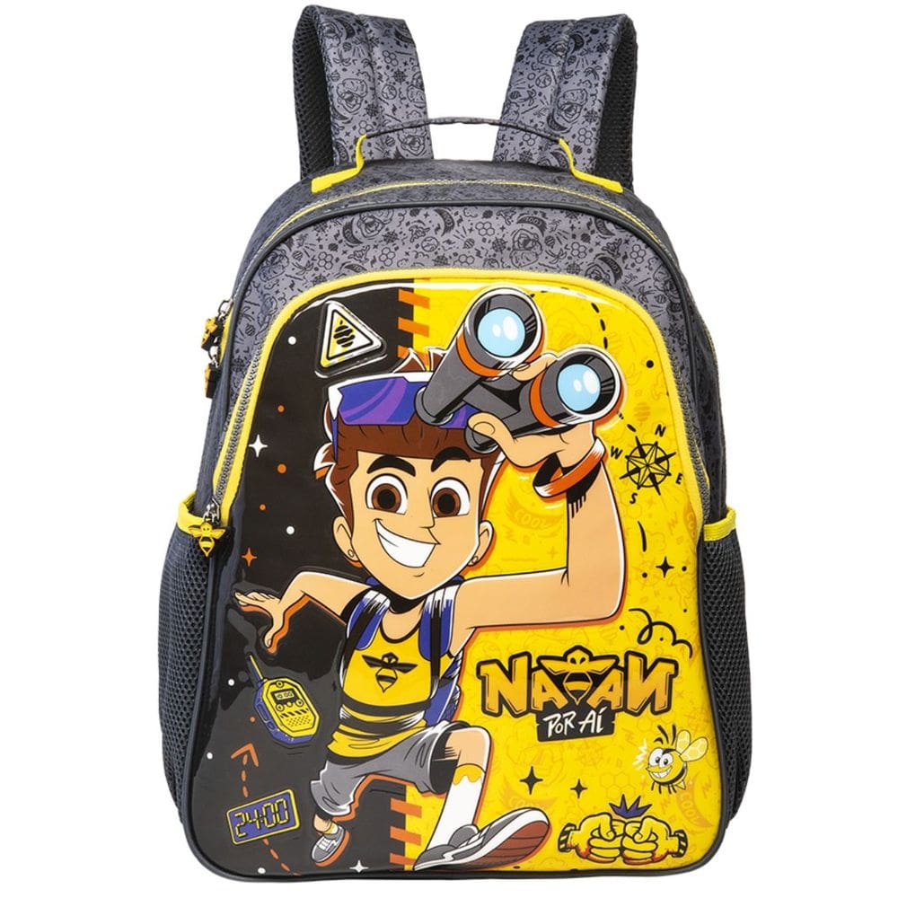 Mochila Natan Por Aí Escolar Oficial 2026 Infantil Xeryus