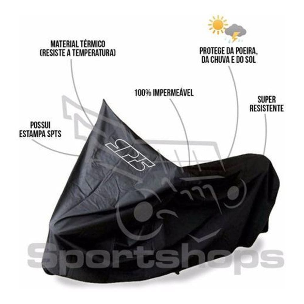 Capa Protetora Para Moto 100% Impermeável Spts Tamanho G