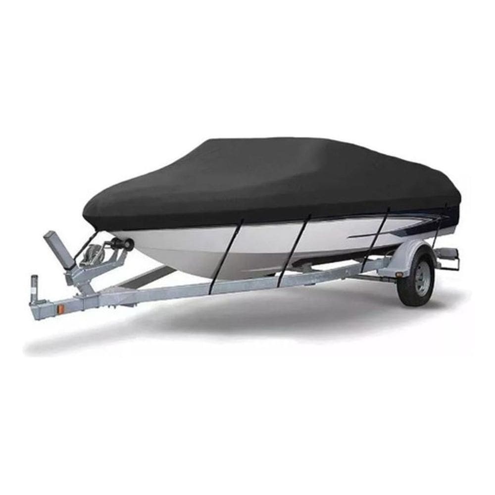 Capa Para Lancha Triton 200 Capota Baixa- Rip Stop Preto