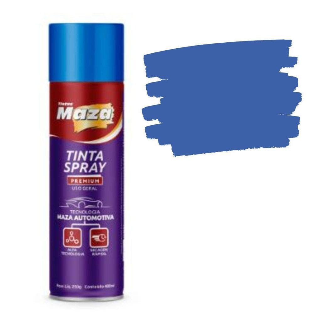 Spray Luminosa Azul 400Ml Maza