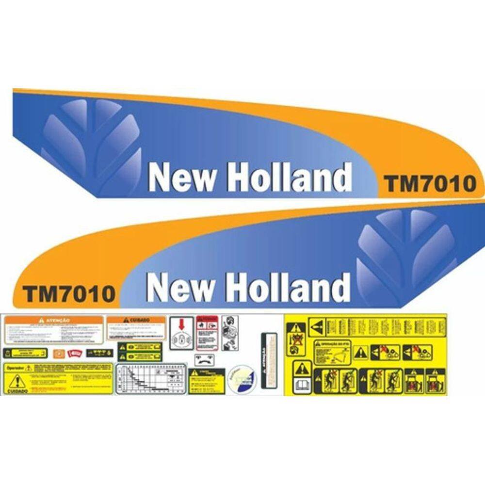 Kit Adesivos New Hollan Tm 9010