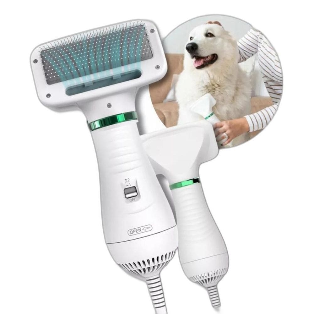 Secador Pet Para Banho E Tosa Com Escova 110V