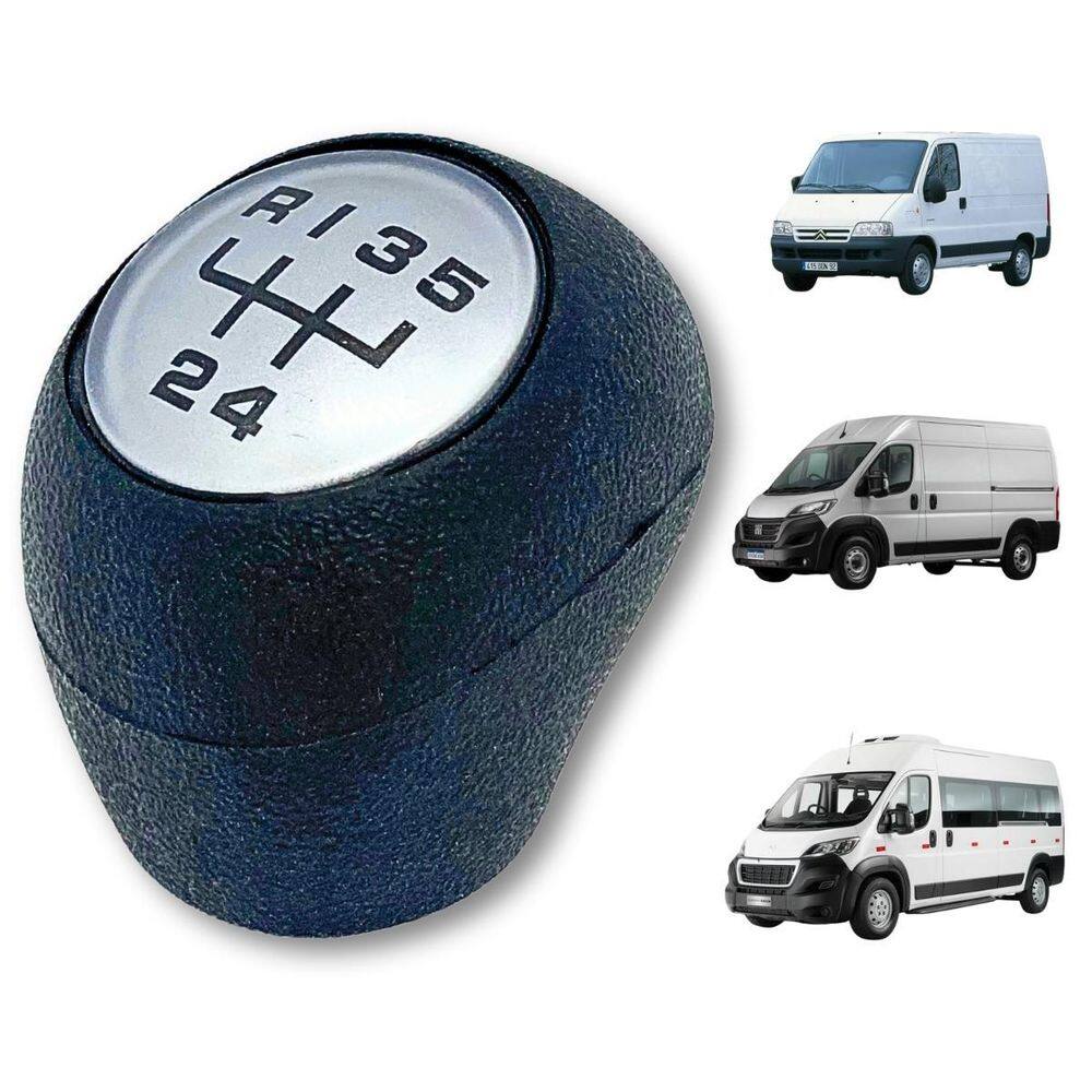 Bola Cambio Ducato Boxer Jumper 03/17 Com Emblema - Preta